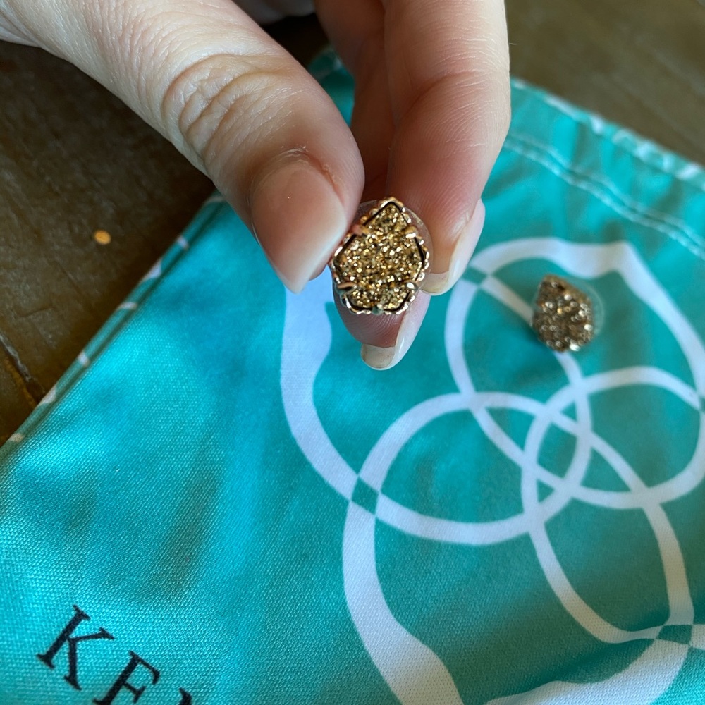 Kendra Scott Tessa Rose Gold Stud